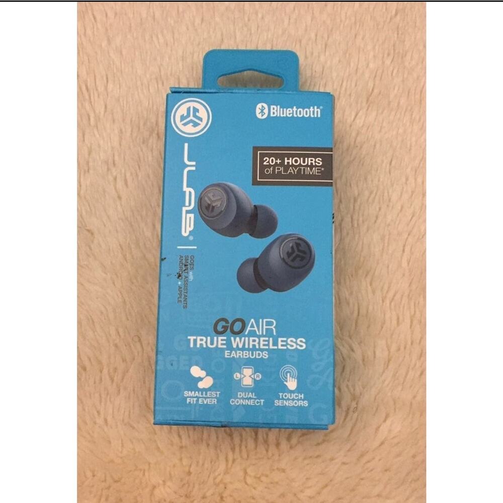 JLab GO Air True Wireless Earbuds-Navy